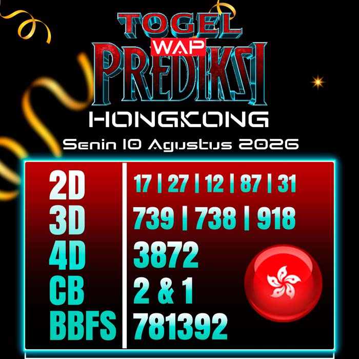 prediksi togel wap HONGKONG 10-Aug-2026