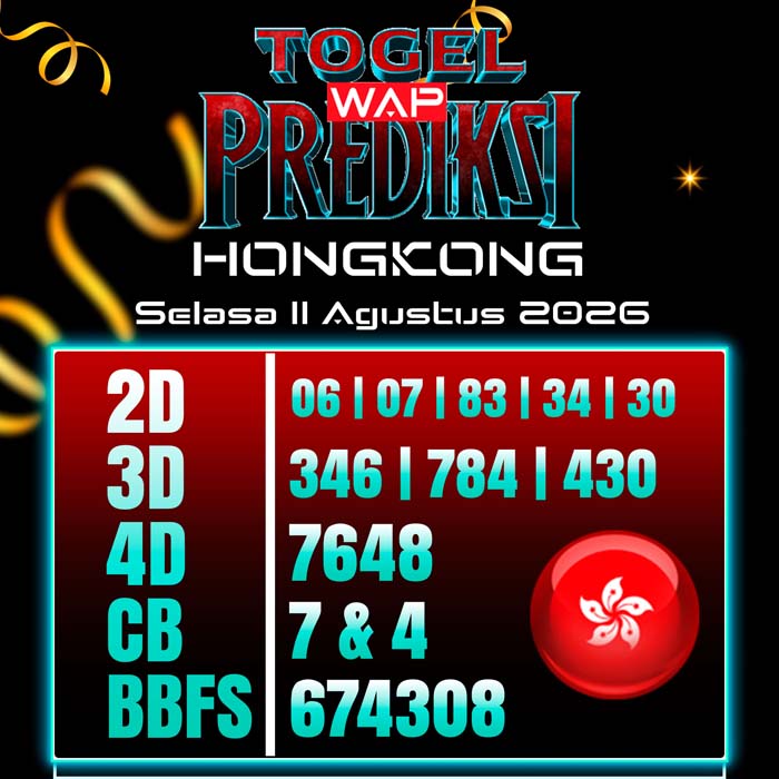 prediksi togel wap HONGKONG 11-Aug-2026
