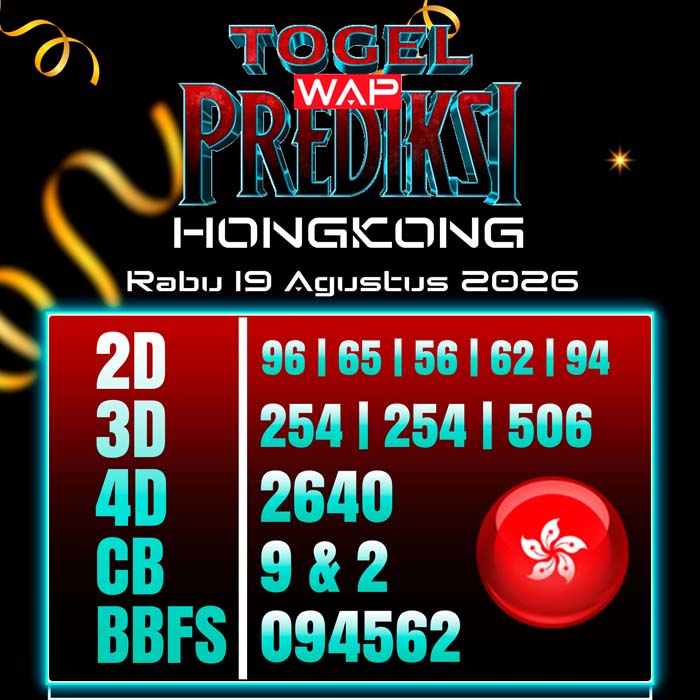 prediksi togel wap HONGKONG 19-Aug-2026
