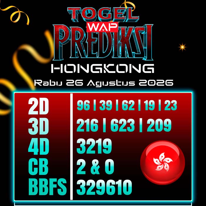 prediksi togel wap HONGKONG 26-Aug-2026