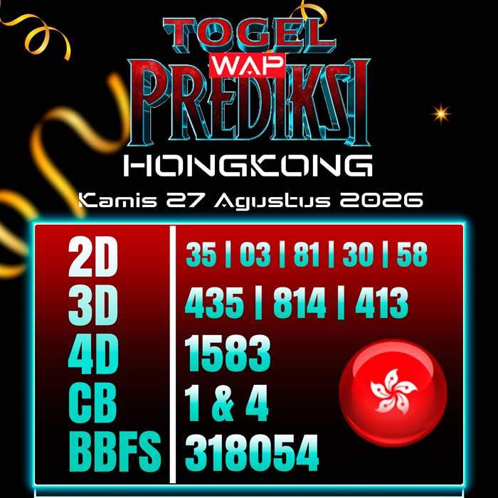 prediksi togel wap HONGKONG 27-Aug-2026