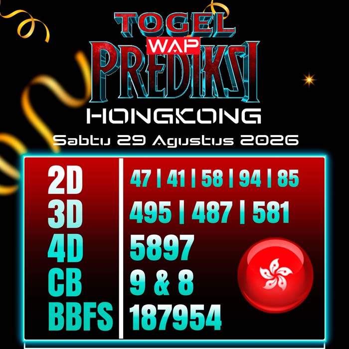 prediksi togel wap HONGKONG 29-Aug-2026