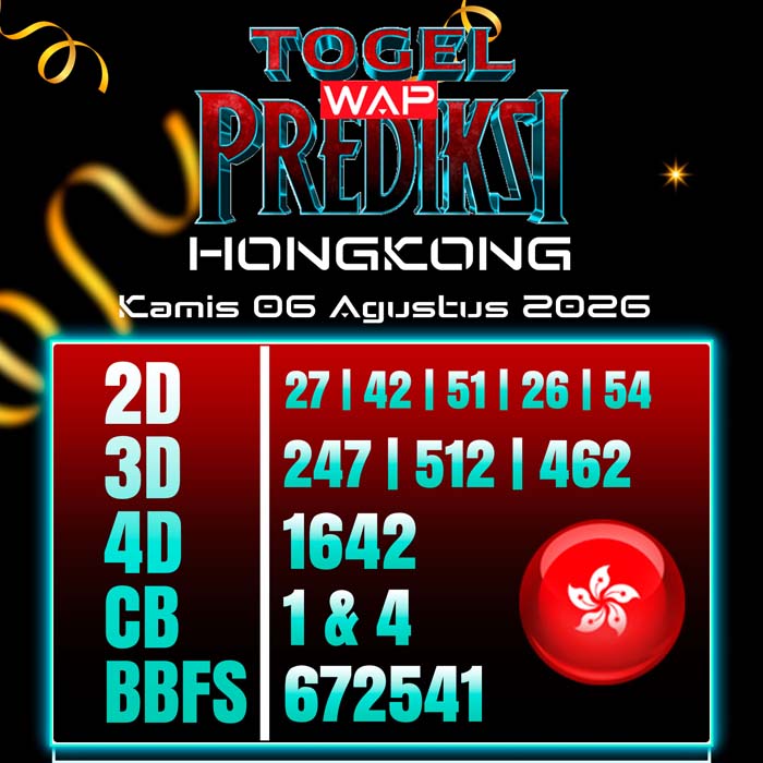 prediksi togel wap HONGKONG 6-Aug-2026