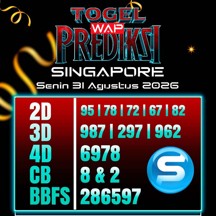 prediksi togel wap SINGAPORE 31-Aug-2026