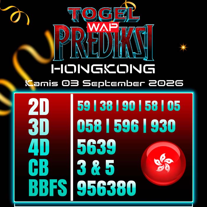 prediksi togel wap HONGKONG 3-Sep-2026