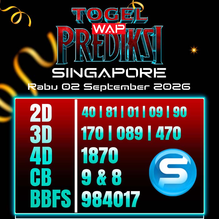 prediksi togel wap SINGAPORE 2-Sep-2026