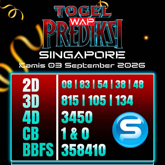 prediksi togel wap SINGAPORE 3-Sep-2026